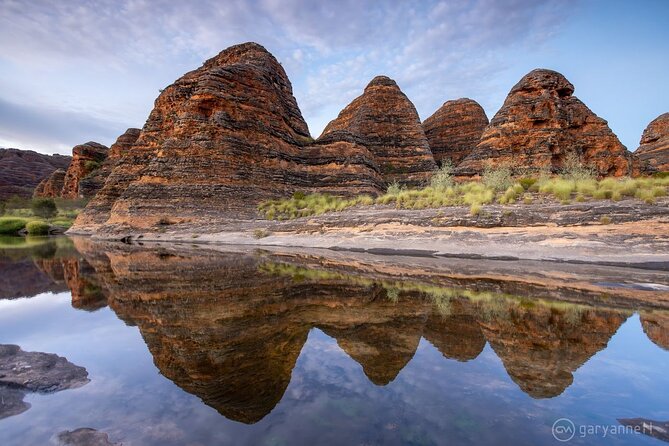 Bungle Bungle day trek from Halls Creek - Fly, 4wd, Trek - The Bungles from above: what to look for on the flight