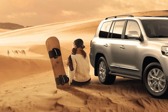 Camel Trekking and Morning Safari with Sand Boarding - Sandboarding: your chance to slide, not just watch