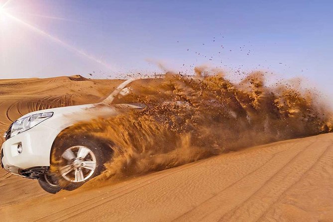 Camel Trekking and Morning Safari with Sand Boarding - Dune bashing: the 30–40 minute adrenaline block