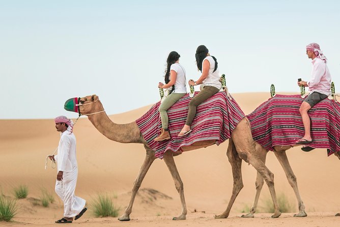 Camel Trekking Dubai with Dune Bashing and Sand Boarding - Guide quality is a big deal here (Omer and Mike get credit)