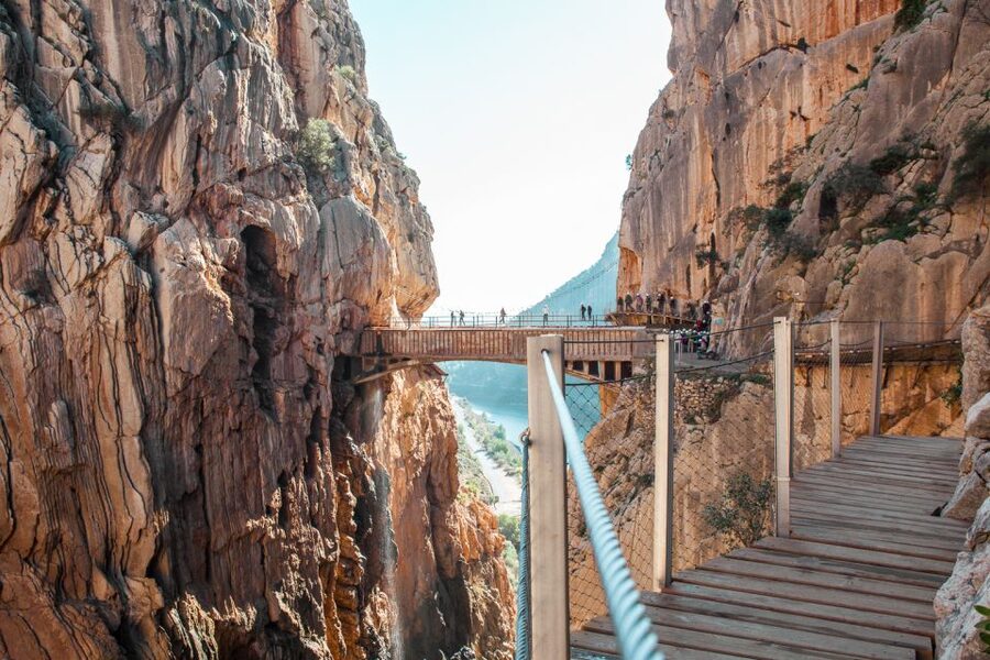 Caminito del Rey: Trekking Tour with Hiking Guide - El Kiosko meeting point and the 3.5-hour flow