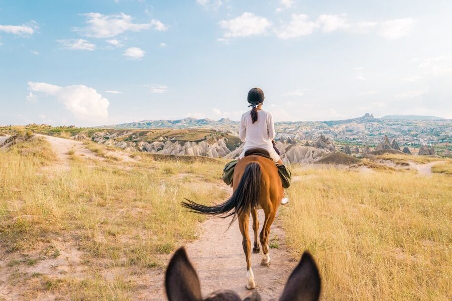 Cappadocia: Sunset Horse Trek Through the Valleys - Back down to the ranch: finishing calmly instead of rushing
