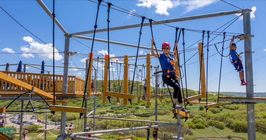 Castle Rock: The EDGE Epic Sky Trek - The Zipline Part: Where the Breeze and Adrenaline Hit