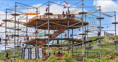 Castle Rock: The EDGE Epic Sky Trek - Four Fun Levels: How Difficulty Scales for Kids and Adults