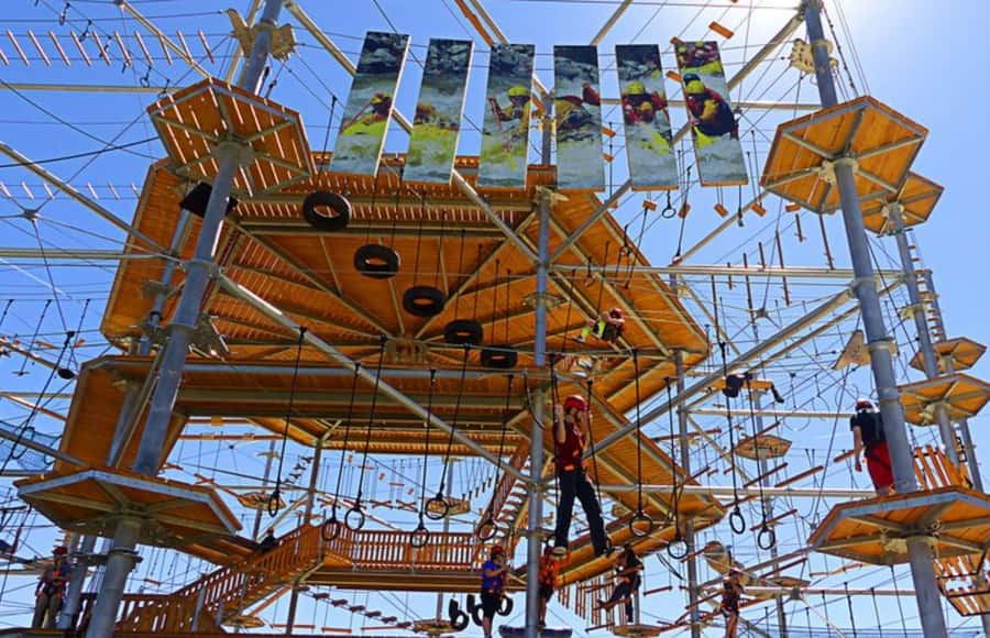 Castle Rock: The EDGE Epic Sky Trek - What the Course Actually Feels Like: Obstacles, Timing, and Your Pace