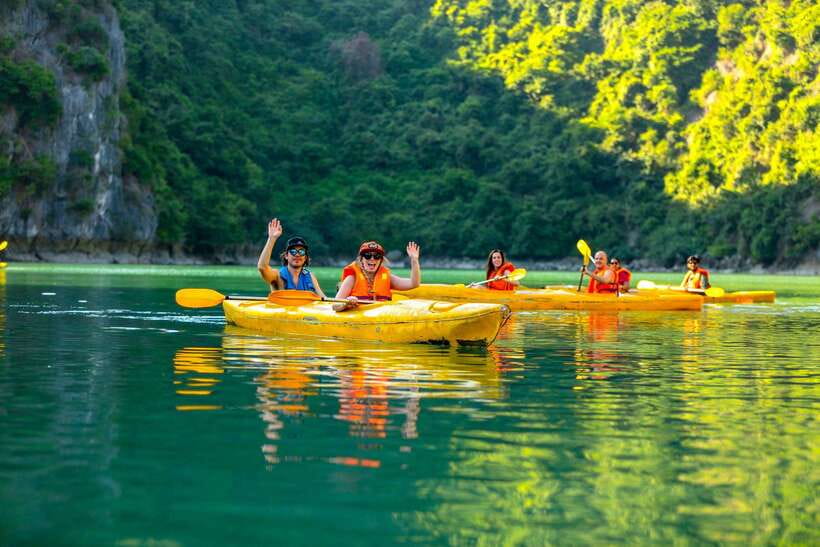 Cat Ba: National Park Trek, Village Visit and Kayak Day Tour - Boat Return to Cat Ba Town (Including Cai Beo Floating Village)