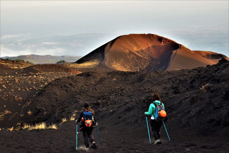 Catania: Etna Morning or Sunset Trek with Lava Tunnel & Gear - Getting to the volcanic start: what the Catania leg is like