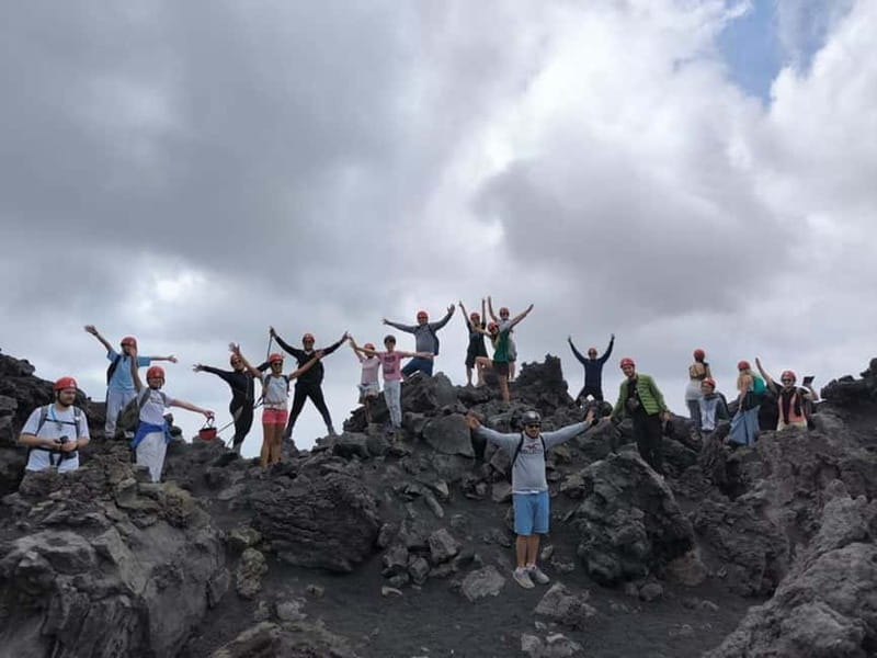 Catania, Etna trekking with guide and cable car at 3000 meters + transfer available - The first walking portion: fresh eruption ground and changing rules