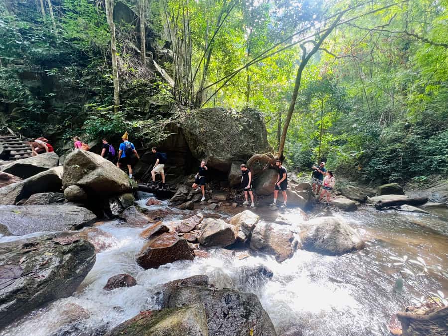 Chiang Mai Adventure: Trekking, Tubing & Waterfall Slide - Base camp comfort: showers and clean towels are the secret weapon