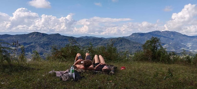 Chiang Mai Authentic Trekking - Hill-tribe farms and the path past local crops