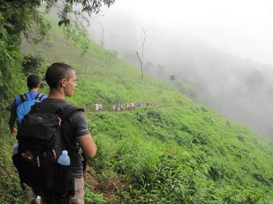 Chiang Mai: Full-Day Tour of Lahu Village and Waterfall Trek - Reaching the Hill Tribe House: Cooking Lunch the Hands-On Way