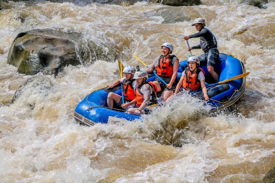 Chiang Mai: Whitewater Rafting and Waterfall Trekking Tour - Getting wet: how to handle the day without being miserable