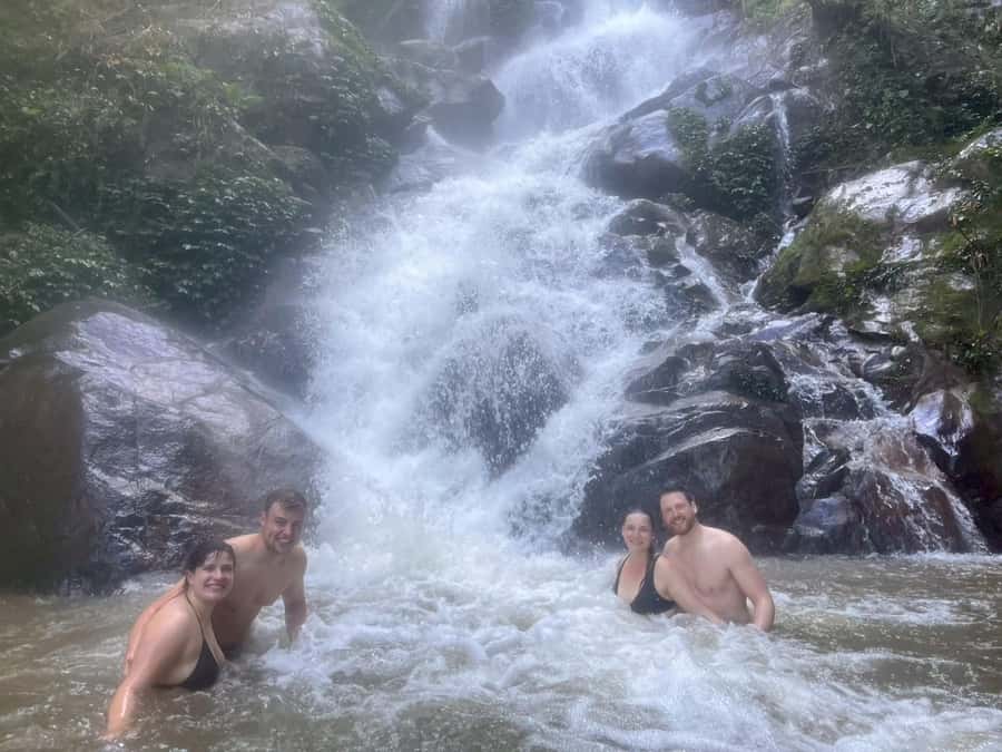 Chiang Rai: Jungle Adventure-Group Trekking & Bamboo Cooking - The waterfall swim: bring swimwear and plan for cold water