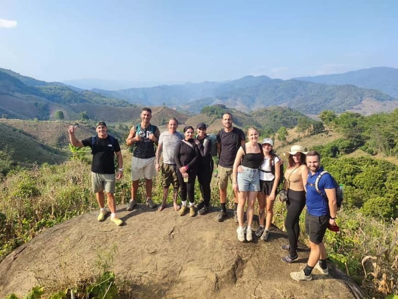 Chiang Rai: The Adventure of Trekking & Bamboo Cooking - Waterfall swim, then Akha and Lahu village on the way