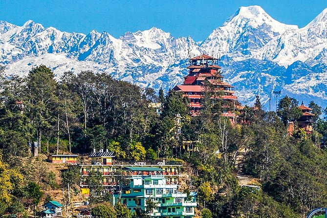 Chisapani - Nagarkot Trek Nepal - 3 Days - Day 2: Chauki Bhanjag Lunch Backdrop and the Descent to Nagarkot