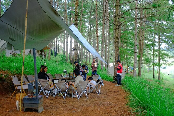 Combo Activity Trekking, Sup Paddling, Camping and Canyoning - Pickup, mobile ticket, and day-flow logistics