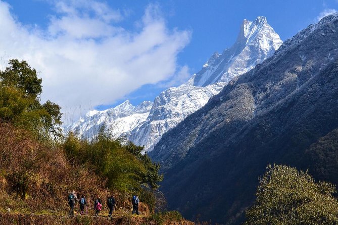 Conquer the Himalayas: The Ultimate 16-Day Annapurna Circuit Trek - From Khudi to Jagat and Dharapani: Subtropical Forests, River Valley Cliffs, and Bridge-Hopping