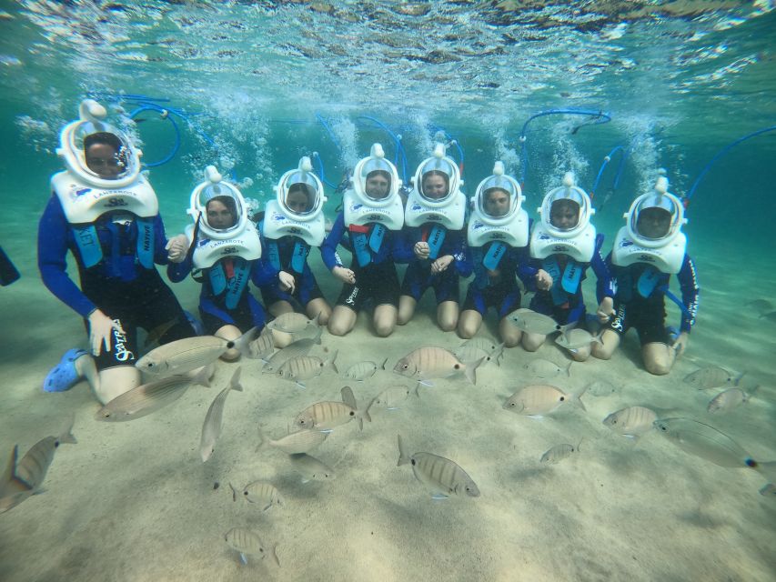 Costa Teguise : Underwater Sea Trek Experience - From Surface to Sea Floor: How the Trek Flow Works