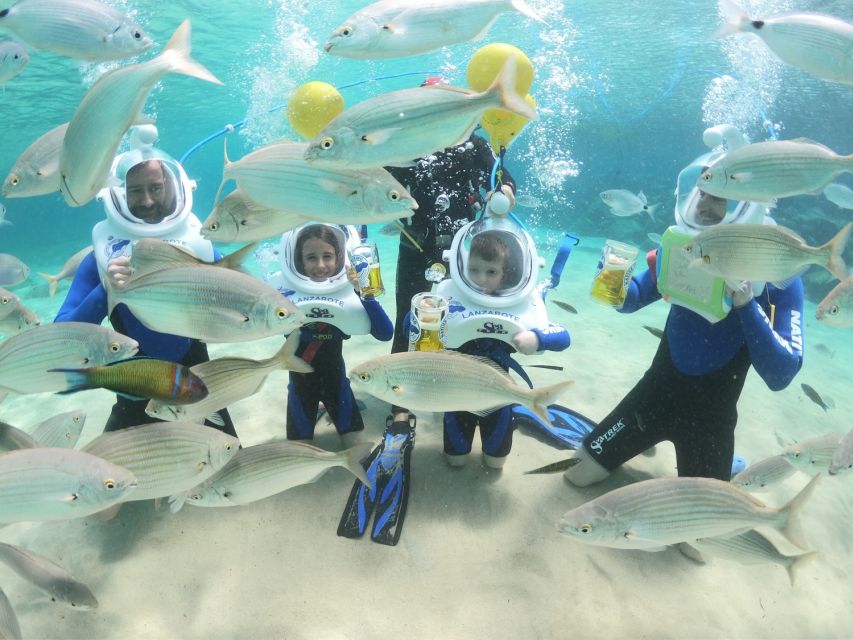 Costa Teguise : Underwater Sea Trek Experience - The Underwater Photo Plan: What You Can Buy and Why Cameras Are Banned