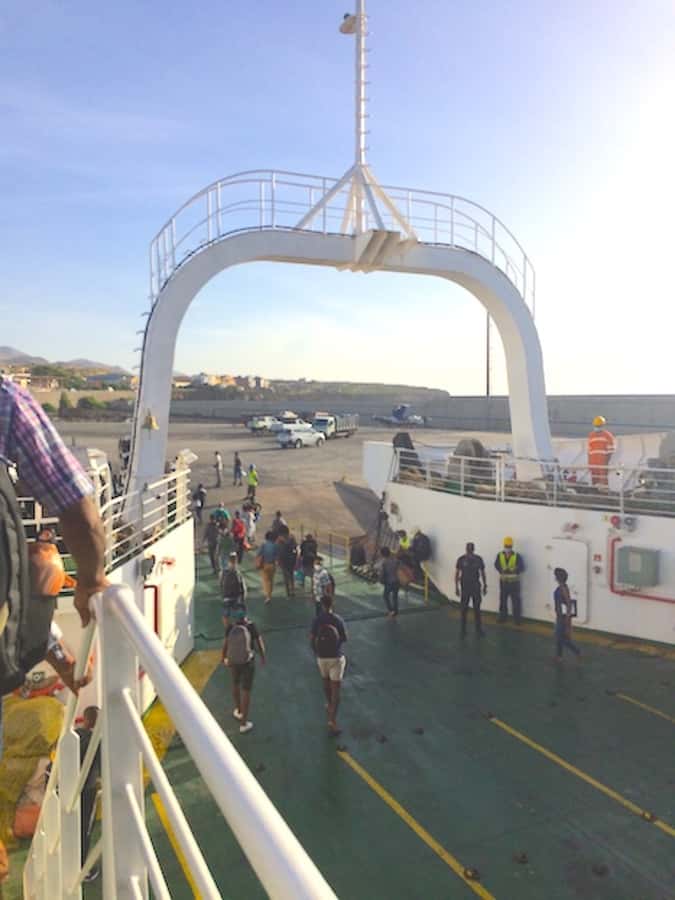Cova–Paúl Valley Trek: Santo Antão Day Trip by Ferry - Mindelo to Porto Novo: the ferry ride sets the tone