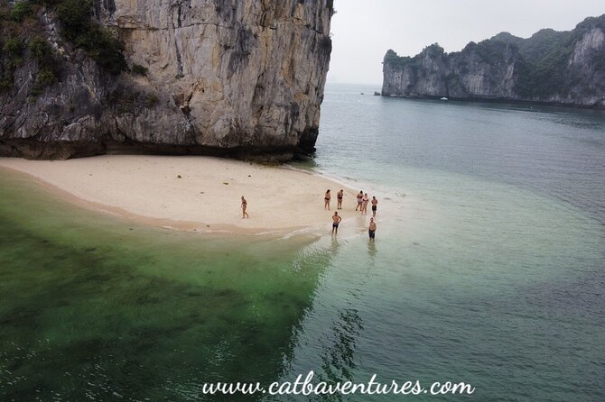 Cruising- Kayaking- Cycling- Trekking 3D/2N from Cat Ba in less tourist areas. - Day 3: Cong Tau lagoon cruising and Tien Ong Cave