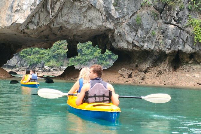 Cruising- Kayaking- Cycling- Trekking 3D/2N from Cat Ba in less tourist areas. - Kayaks on board change the whole trip feel