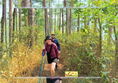 Da Lat : TREKKING PINHAT - SUP/ KAYAK AT TUYEN LAM LAKE - Morning pickup and the ride up toward Pinhatt