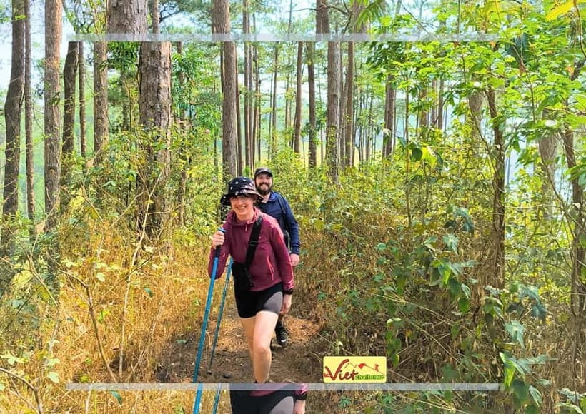 Da Lat : TREKKING PINHAT - SUP/ KAYAK AT TUYEN LAM LAKE - Morning pickup and the ride up toward Pinhatt