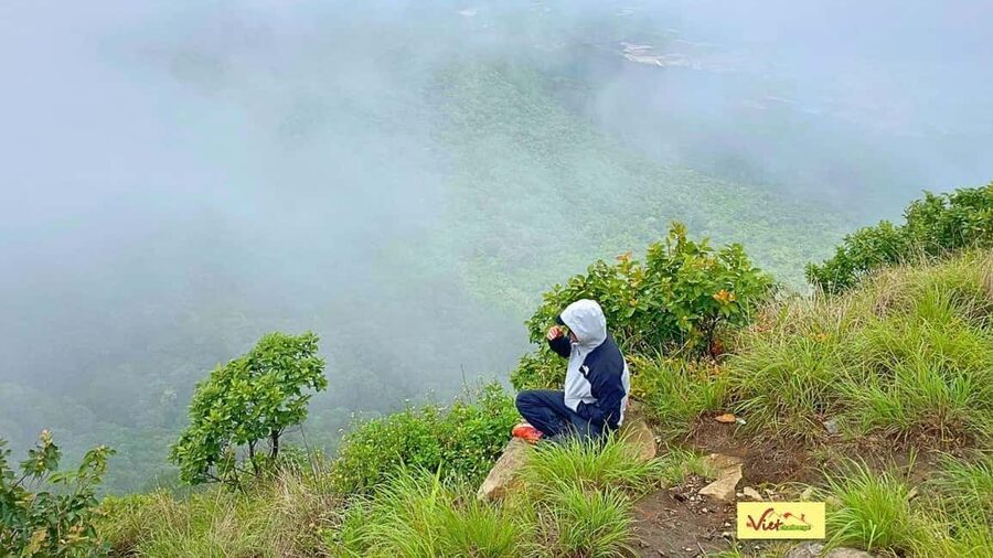 DaLat: Trek on Langbiang Mountain - Summit views and picnic lunch: Golden Lake and valley perspectives