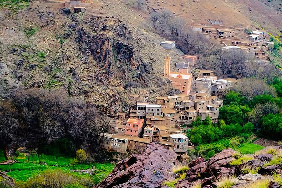 Day Trek In Atlas Mountais & Taoudja Summit 2720m - Tamaterte village and Berber life: where the hike turns human