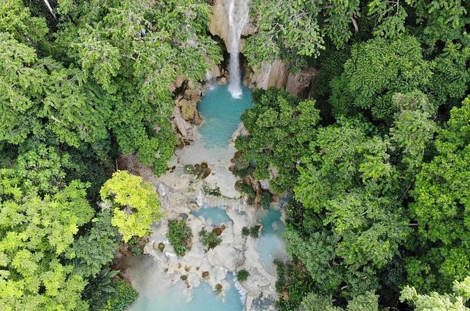Day Trek to Kuangsi Waterfall and Bear Sanctuary - Luang Prabang full day tour - Kuang Si Falls: admission included and time to actually swim