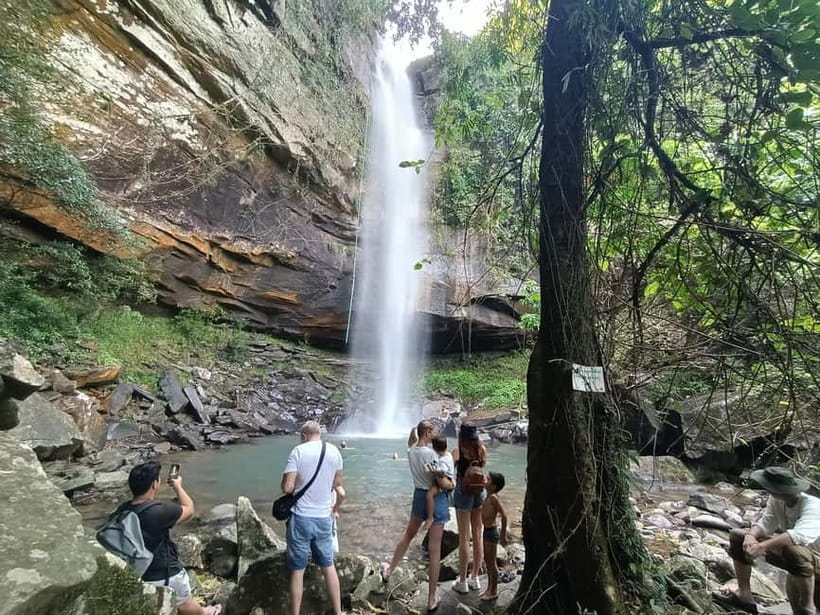 Discover Hidden Waterfall, Jungle Trekking, Swim Incl Snacks - The waterfall stop: picnic, photos, and swimming in cool pools