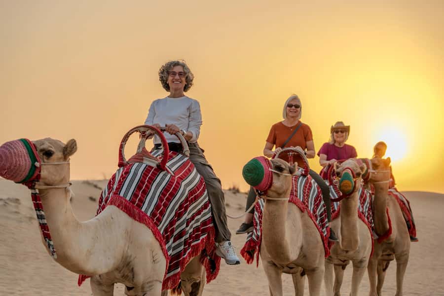 Dubai: Evening Camel Trekking & Dinner at Al Marmoom Oasis - Key Things You’ll Notice Right Away