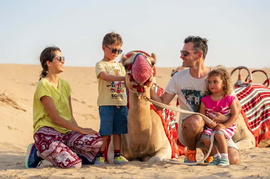 Dubai: Evening Camel Trekking & Dinner at Al Marmoom Oasis - Dinner at the Desert BBQ Camp: More Than Just Food, It’s the Pace