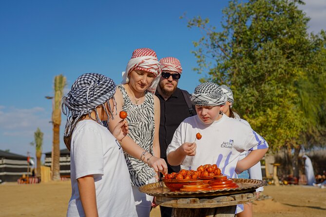 Dubai: Sunset Camel Trek, Al Khayma Camp, Stargazing & BBQ - Shows in the Desert: Yola Dance, Horse Display, and the Mega Fire Show