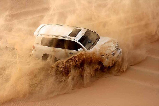 Early Morning Desert Safari With Camel Trekking Experience - The 4x4 dune bash in a Land Cruiser: the main event