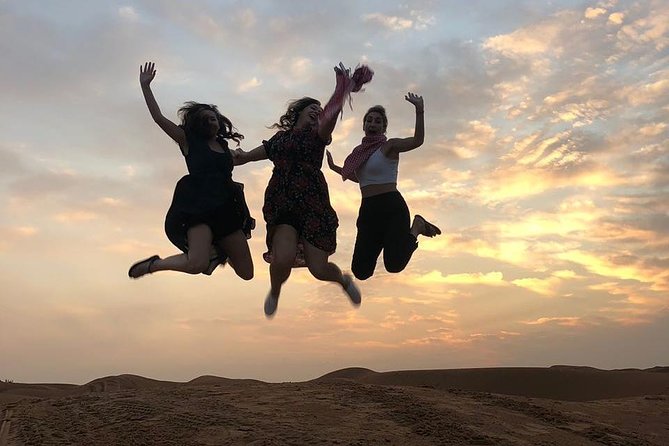 Early Morning Desert Safari With Camel Trekking Experience - Camel trekking and sandboarding: short, fun, and actually doable