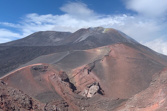 Etna excursion 3000 meters with 4x4 cable car and Trekking - Stop 3: Crateri Barbagallo and the lava-channel route from eruption stories