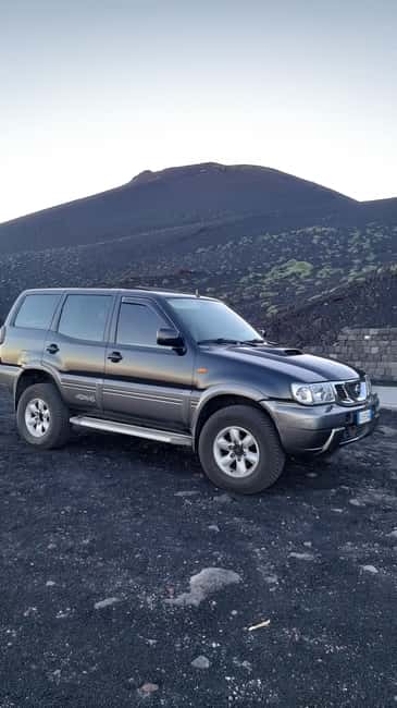 Etna: Jeep excursion and trekking suitable for everyone. Shoes and jacket provided free of charge. - The volcanic cave experience with helmets and lamps