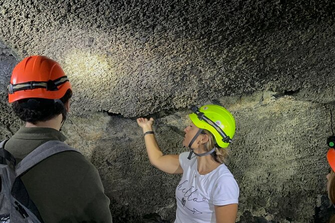 Etna Morning or Sunset - Trek & Lava Tunnel with Gear - Via Grotta Lunga: a short lava tunnel walk with torches