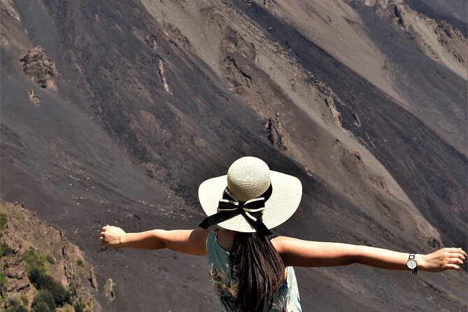 Etna's Hidden Gems - Trek Valle Bove & Lava Tunnel with Gear - Gear Included: Helmets, Flashlights, Sticks, and Warm Layers