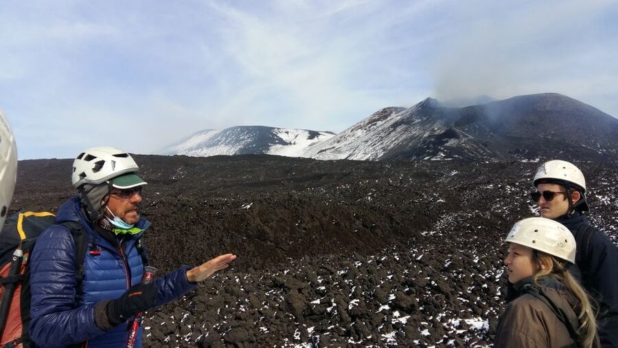 Etna Southern Slope Guided Easy Trek - From Rifugio Sapienza at 1,900m: where the trek really starts