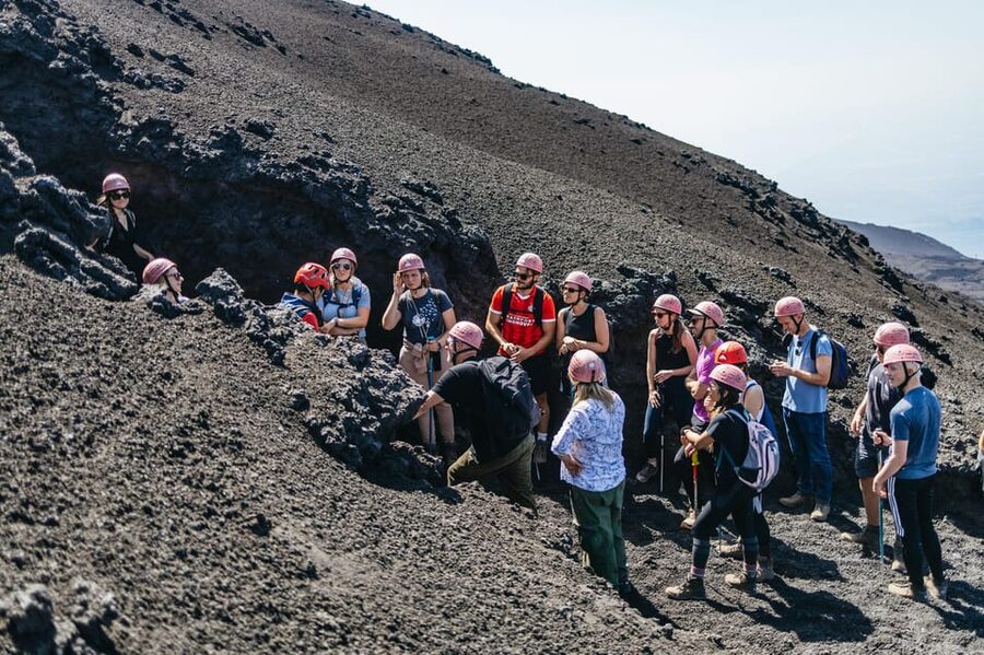 Etna: summit craters trekking with volcano guide 3350mt - Difficulty level and who should skip it