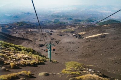 Etna: summit craters trekking with volcano guide 3350mt - Getting there the Etna South way: Rifugio Sapienza to 2,800 meters