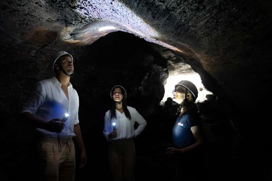 Etna Sunset Tour: Volcano trek, Cave & tasting from Catania - Etna hiking: craters, fresh lava flows, and old terrain