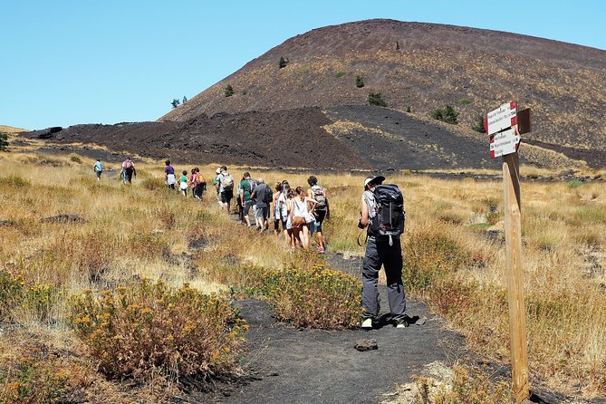 ETNA - Trekking to the Craters Eruption of 2002 - Timing, meeting point, and how the small-group format feels