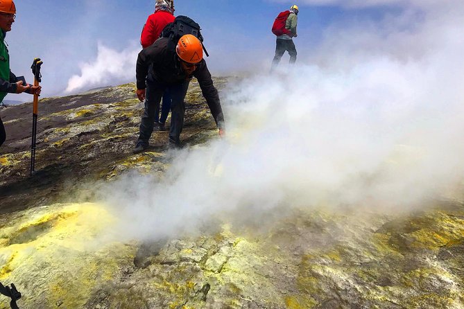 Etna - Trekking to the summit craters (only guide service) experienced hikers - The summit hike: craters by the edge, with a guide choosing the safest route