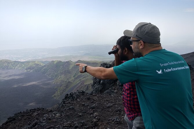 Etna trekking tour - Crater-Edge Walking: A Lunar Feel With Real Smell and Wind