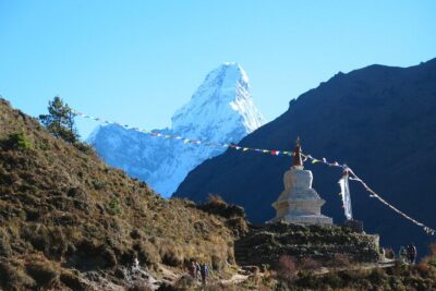 Everest base camp trek & Heli return - Tengboche to Dingboche: bridges, hamlets, and a longer day