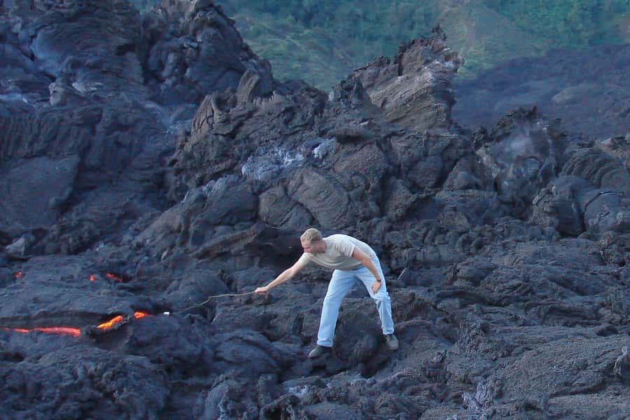From Antigua: Pacaya Volcano Trek - The Descent: Steep Downhill, Better Control